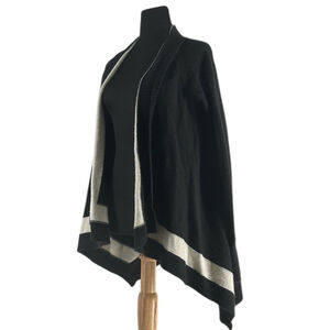 Banana Republic cashmere Merino Wool Blend Open Front Cardigan Sweater Size Sm